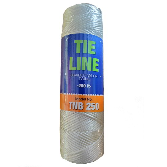 Braided Nylon Seine Twine, 1/16 x 250′ Spool (TNB-250) – Aqua Bailers
