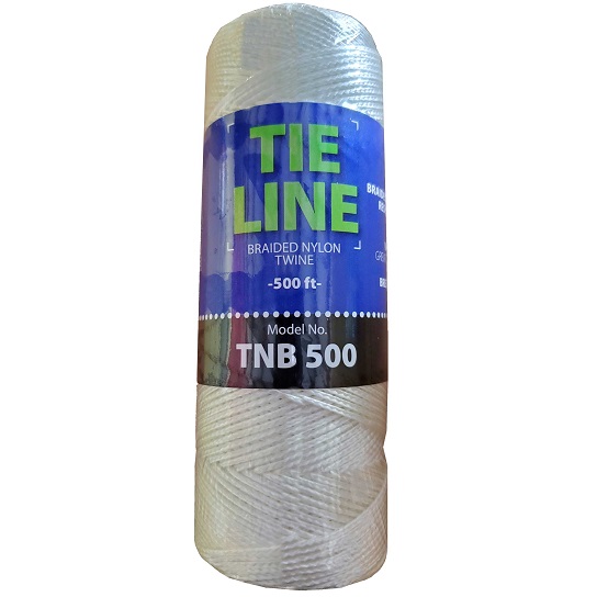 Braided Nylon Seine Twine, 1/16 x 500' Spool (TNB-500)