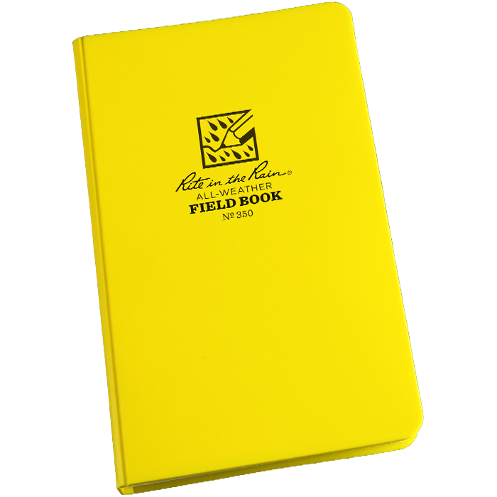 thumbnail image 2 of Rite In The Rain 135L All-Weather Top-Spiral Notebook, 3" X 5", Yellow Cover 2 of 12